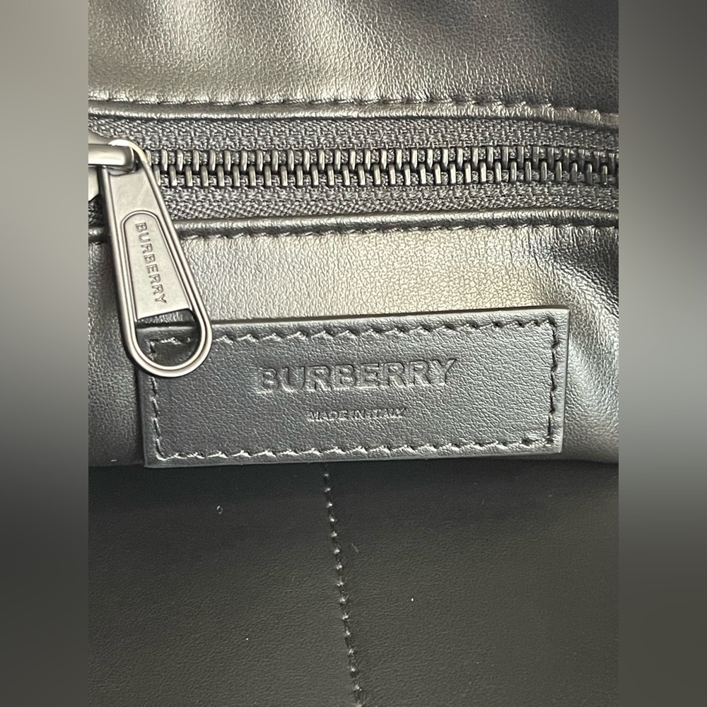 Burberry Tiger Print Tote Bag - Black and Orange - Picture 11 of 15